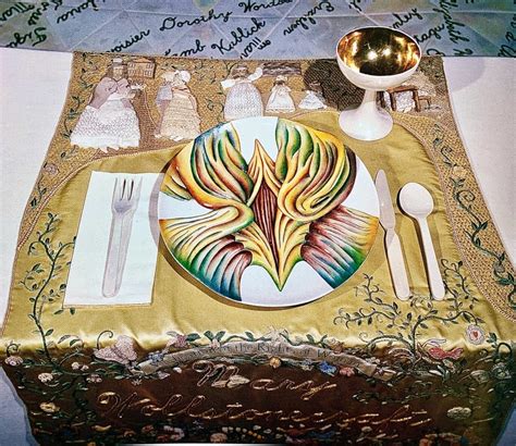 judy chicago dinner party analysis